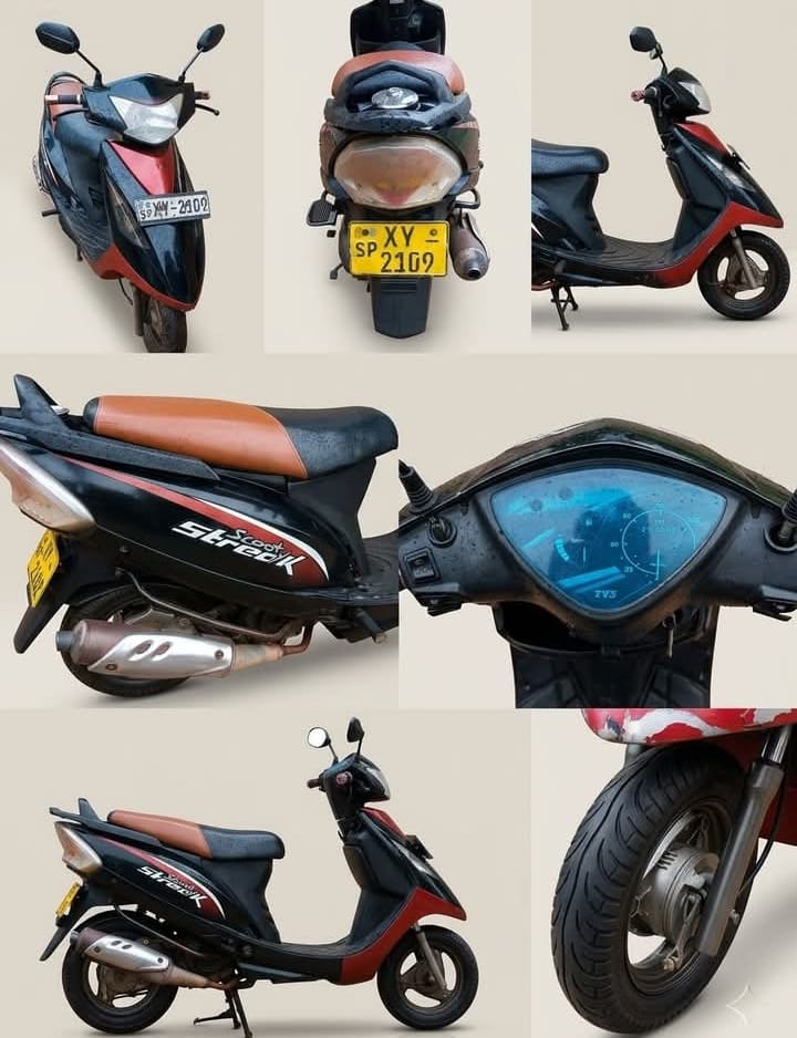 TVS Streak for rent