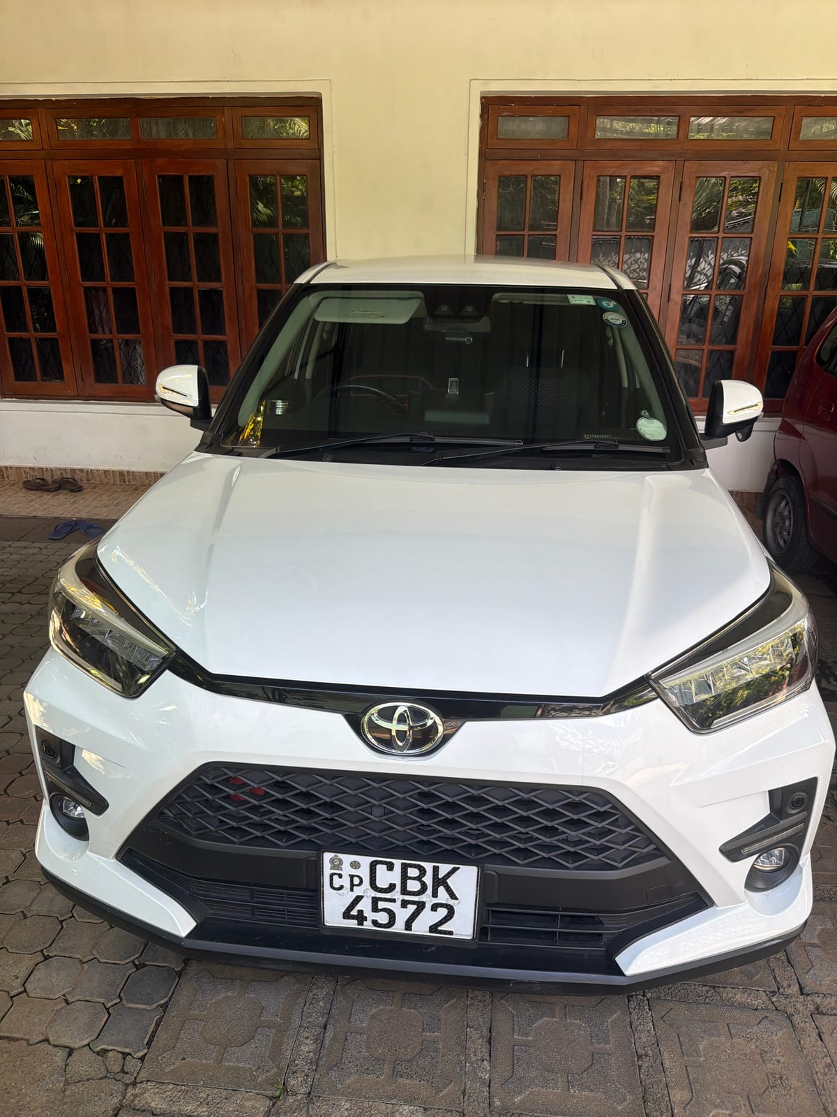 Toyota Raize for rent in Kandy