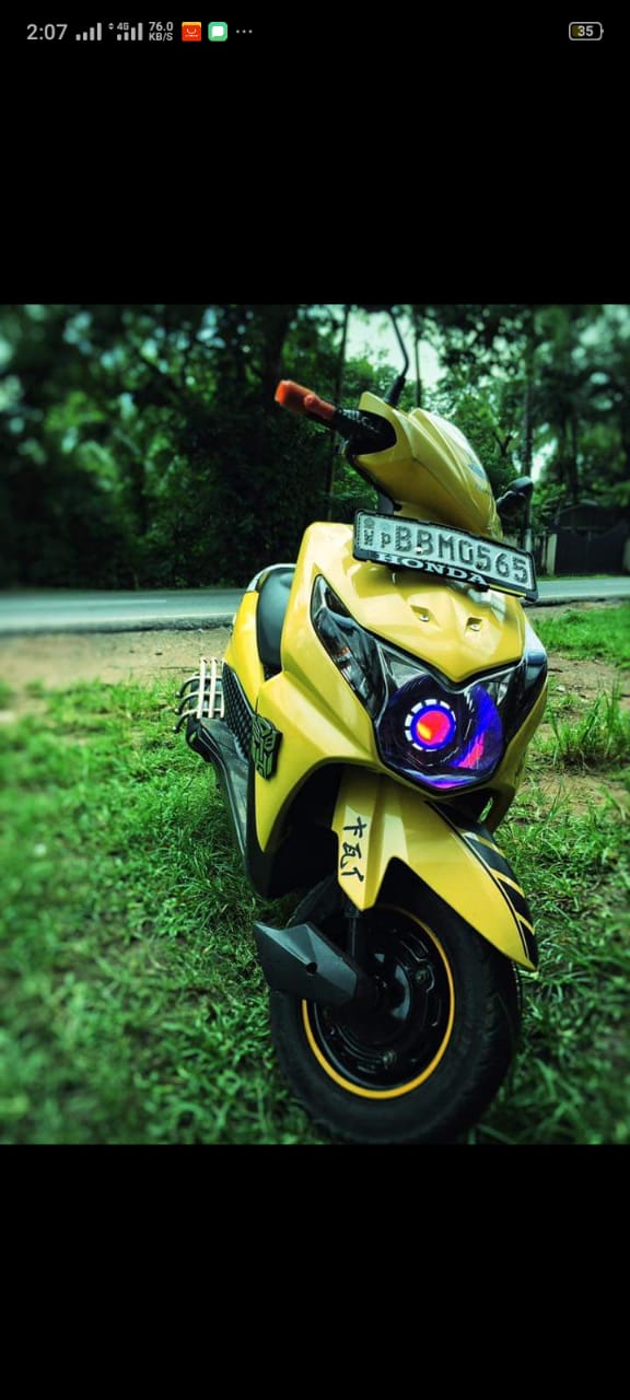 Honda Dio for rent in Kandy