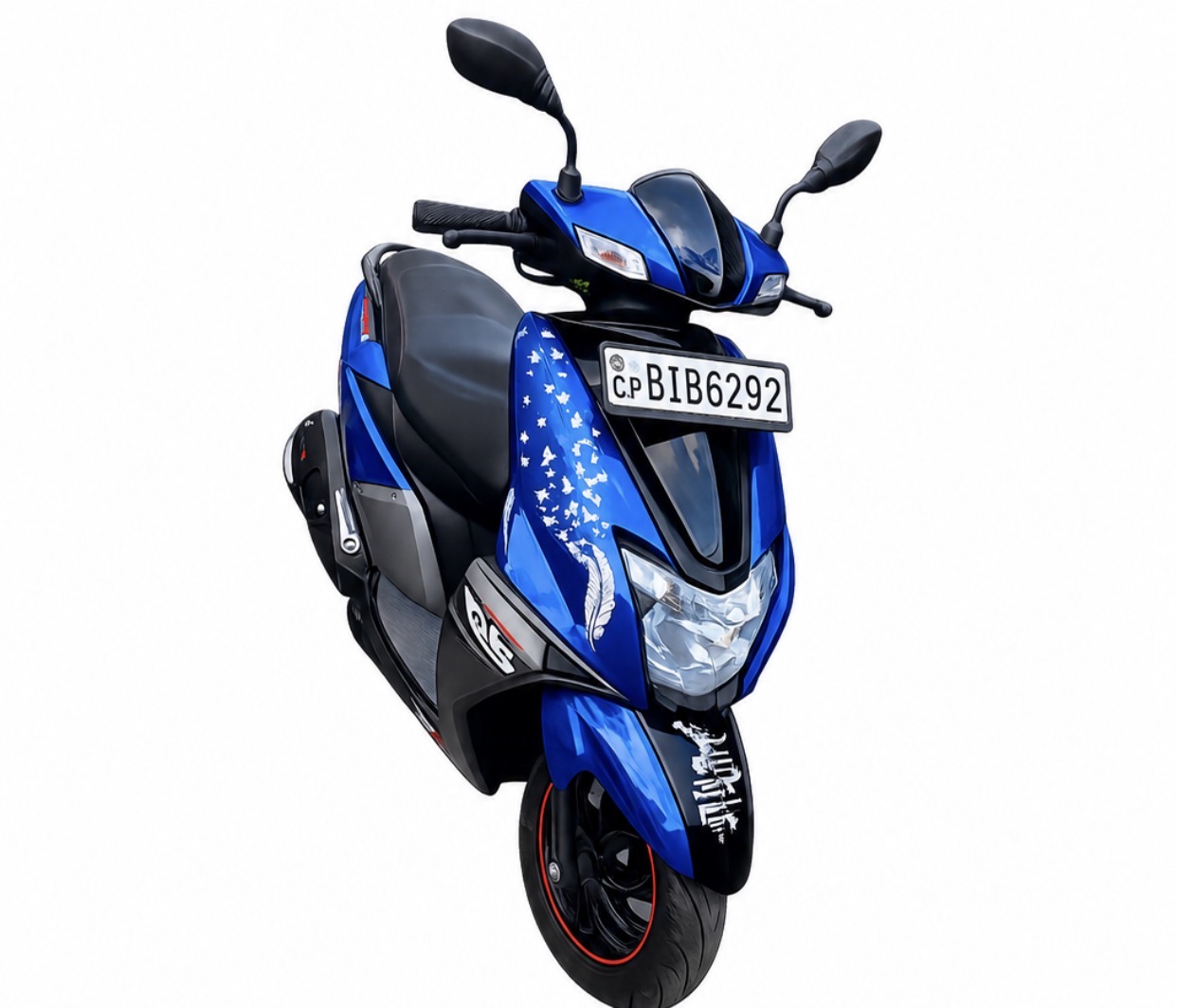 TVS Ntorq for rent in Kandy